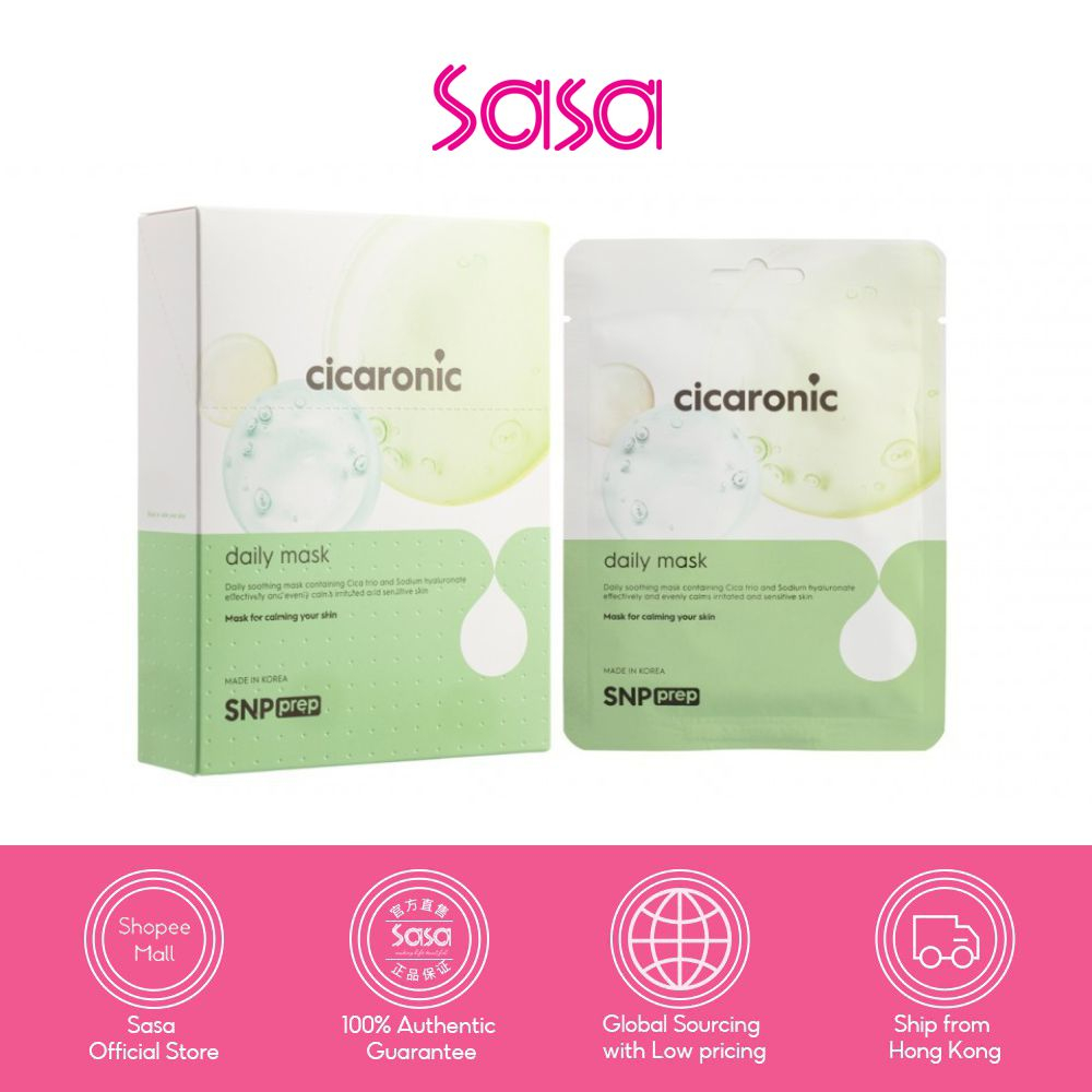 SNP Cicaronic Daily Mask (20ml x10pcs) | Shopee Philippines
