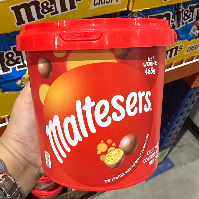 Maltesers Party Bucket 465g, PartySize Milk Chocolate