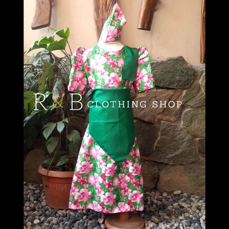 BUWAN NG WIKA /BALINTAWAK Filipiniana DRESS For Kids And Teens | Shopee ...