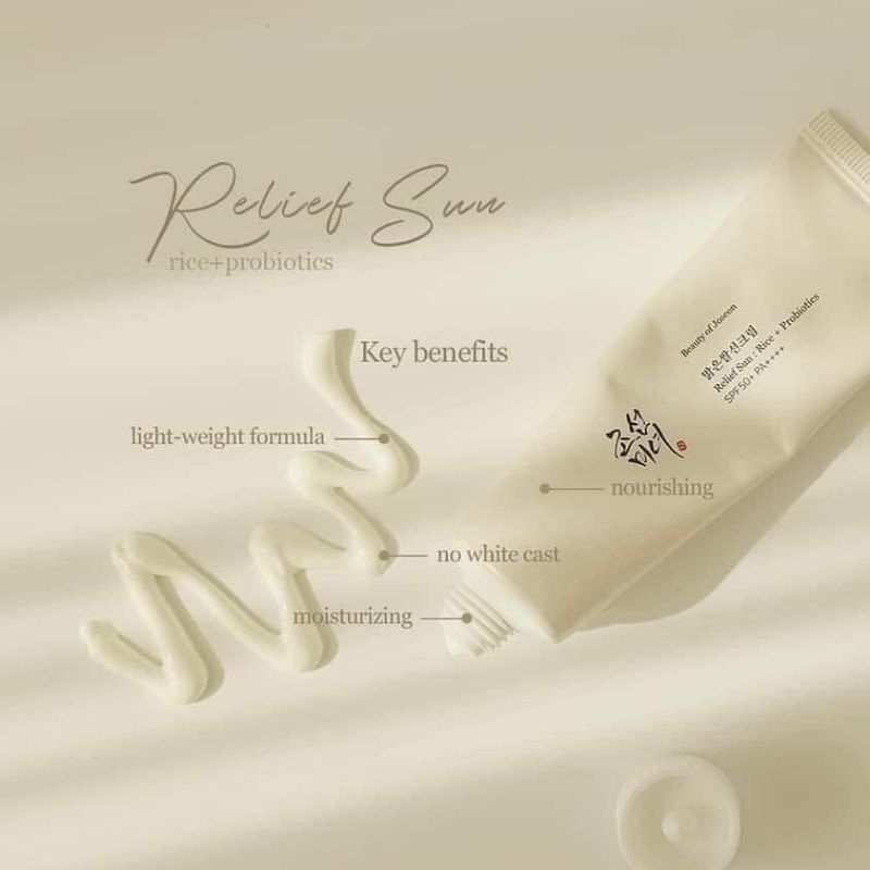 BEAUTY OF JOSEON RELIEF SUN RICE+ PROBIOTICS SUNSCREEN IN SACHET ONLY ...