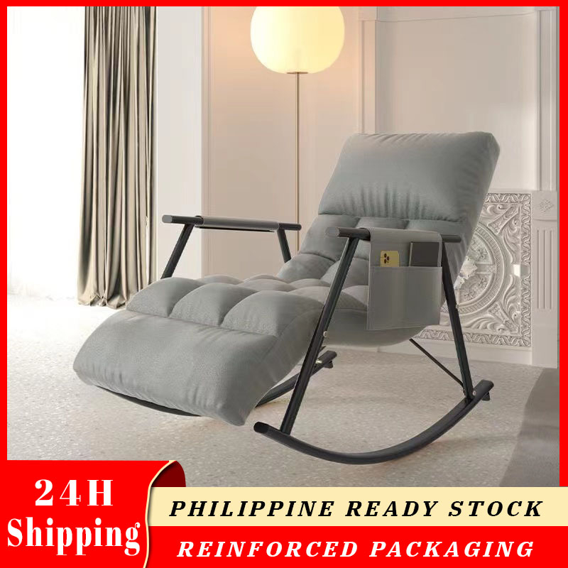 Rocking Chairs for Adults with Cushion Reclining Chair Lazy Chair ...
