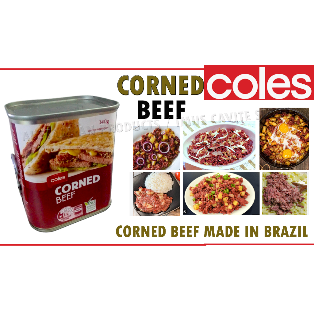Coles CORNED BEEF 340g Shopee Philippines