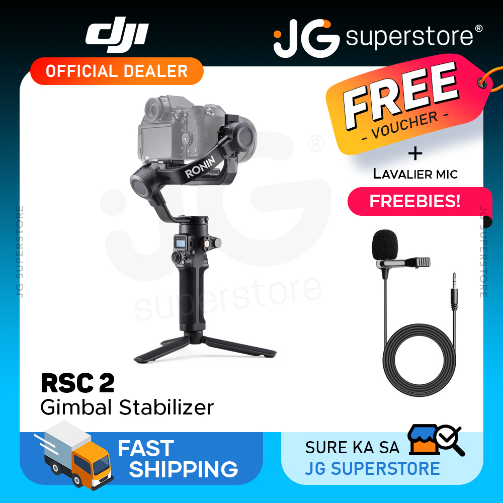 DJI Ronin SC2 3-Axis ActiveTrack 3.0 Camera Gimbal Stabilizer & 14-Hr ...