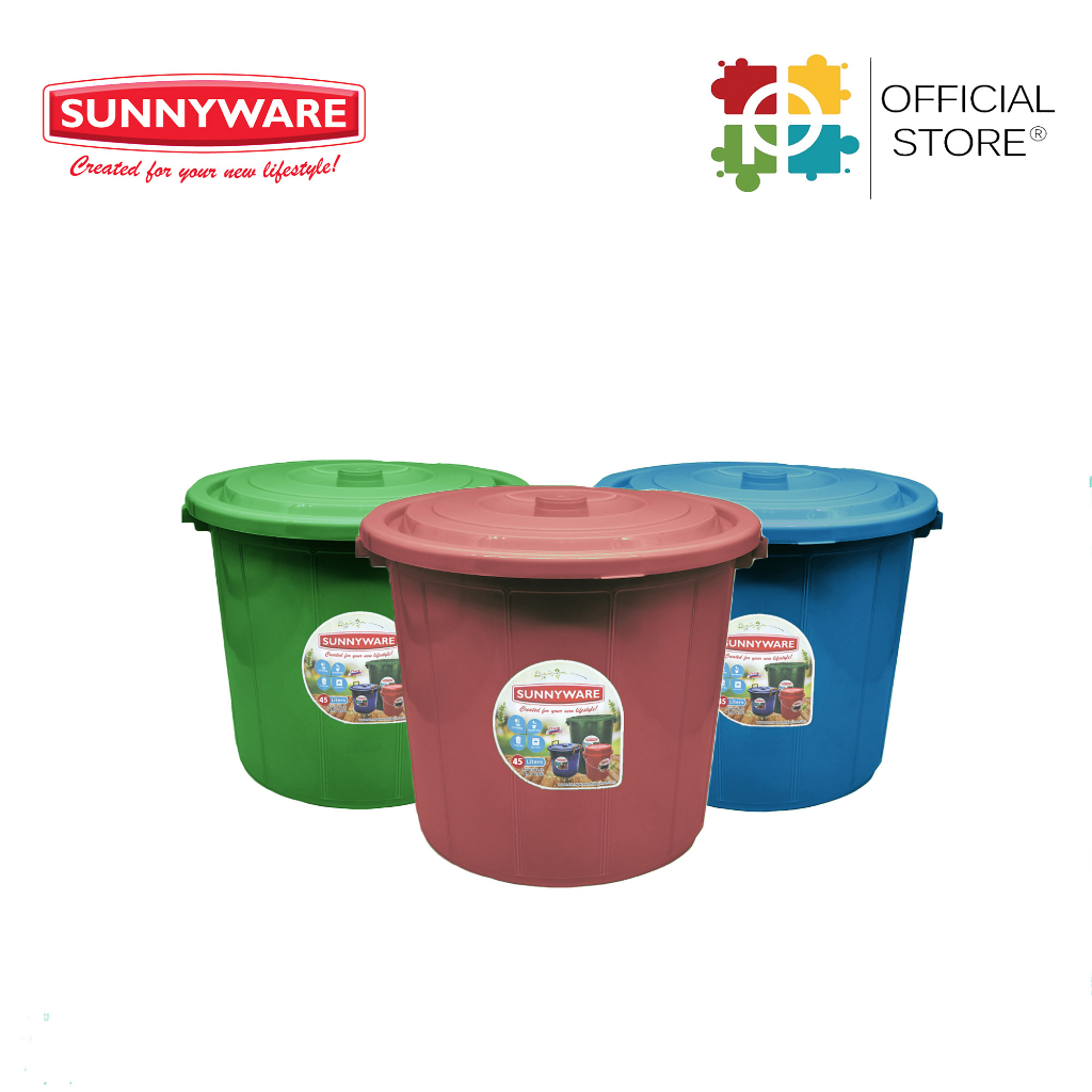 Sunnyware #9845 Water Contaainer / Drum 45Liters | Shopee Philippines