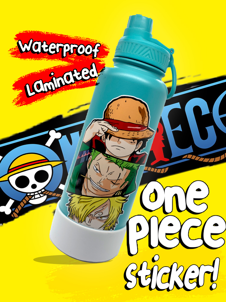 One Piece Laminated Tumbler Sticker | Shopee Philippines