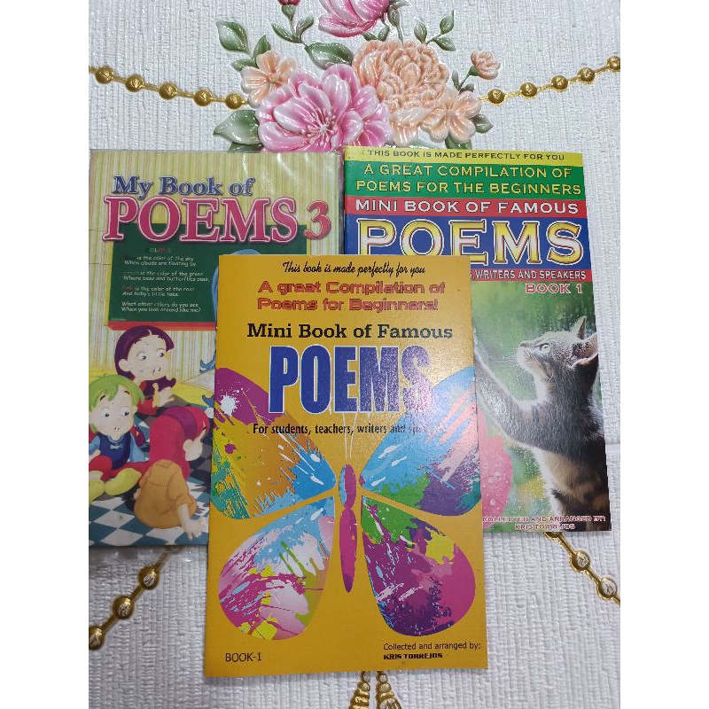 MINI Book of Famous POEMS | Shopee Philippines
