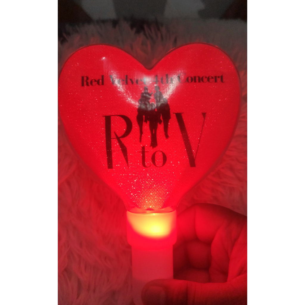 Red Velvet Pen Lightstick/ Lightstick/ Unofficial Merch RED VELVET