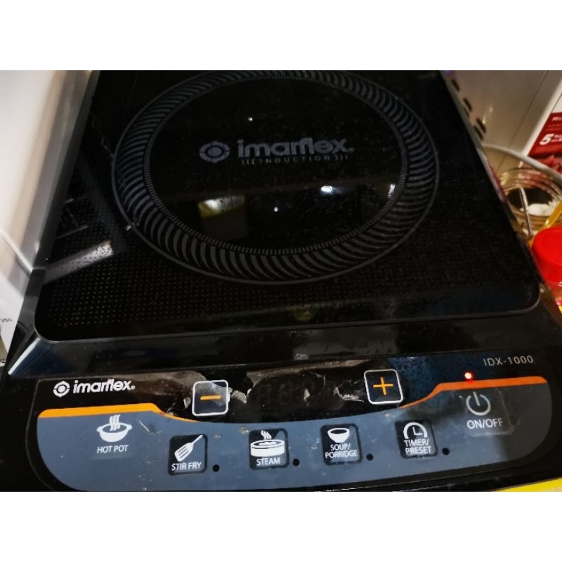 imarflex induction stove working as seen in pic Shopee Philippines