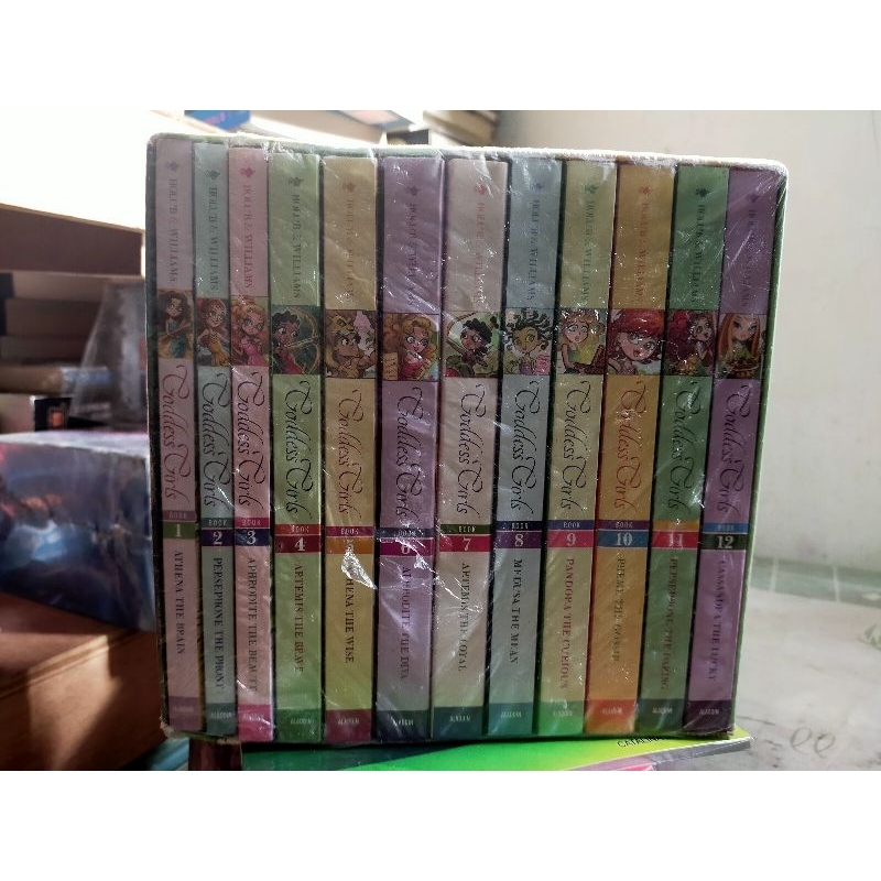 Goddess Girls Sparkling Collection Book 1-12 Boxed Set | Shopee Philippines