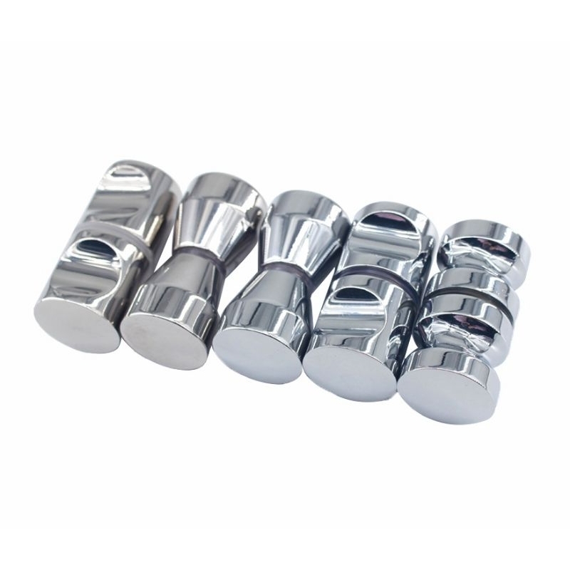 STAINLESS Glass Door Accessories Bathroom Glass Door Handle Single Hole ...