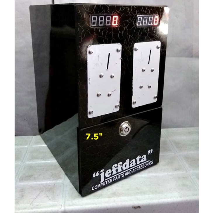dual with dual timer (dual coinslot plug and play for two units Jeffdata computers legit