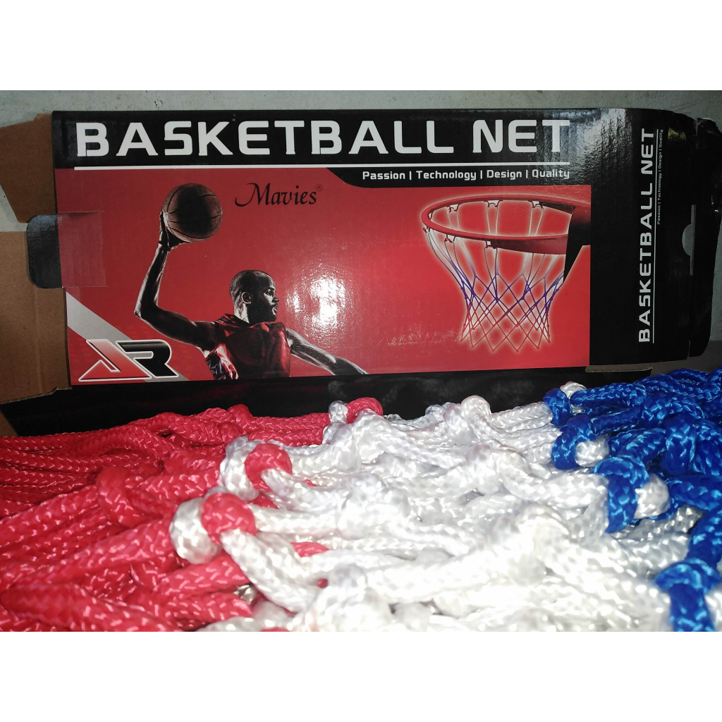 Mavies Sports Basketball Net ring Net (2PCS With box HEAVY DUTY ) JUMBO