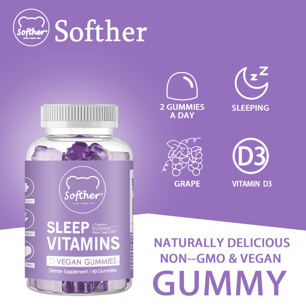 Softher Organic Apple Cider Vinegar Gummies Weight Loss Gummies