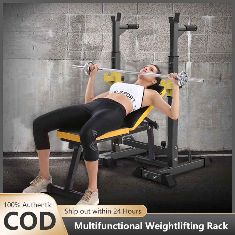 MIKING Adjustable Highquality Squat Rack and Barbell Rack Stand Weight
