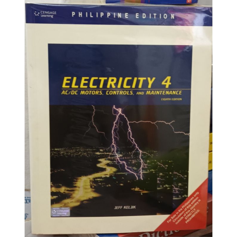 ELECTRICITY 4 AC/DC MOTORS,CONTROLS, AND MAINTENANCE | Shopee Philippines