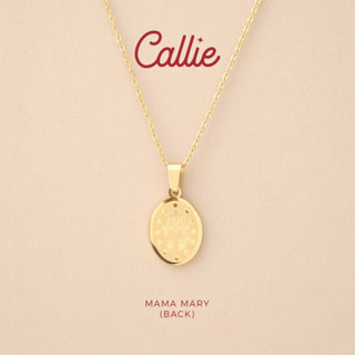 Callie Stainless Steel Mama Mary Necklace Shop Callie | Shopee Philippines