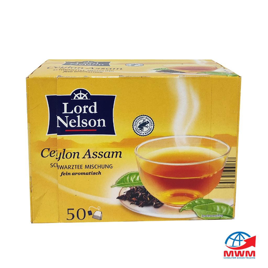 BLACK TEA IMPORTED LORD NELSON CEYLON ASSAM BLACK TEA BLEND, FINELY