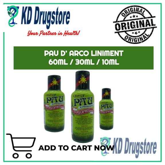 Pau Liniment 60ml 30ml 10ml Shopee Philippines