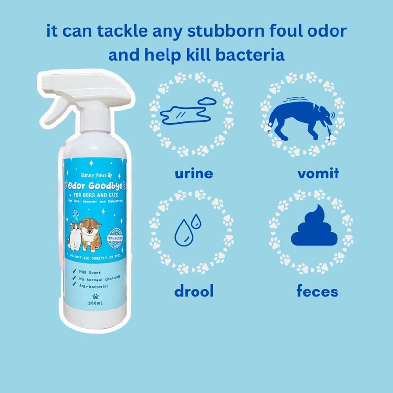 Odor Goodbye Natural Dog and Cat Odor Eliminator & Disinfectant Fresh