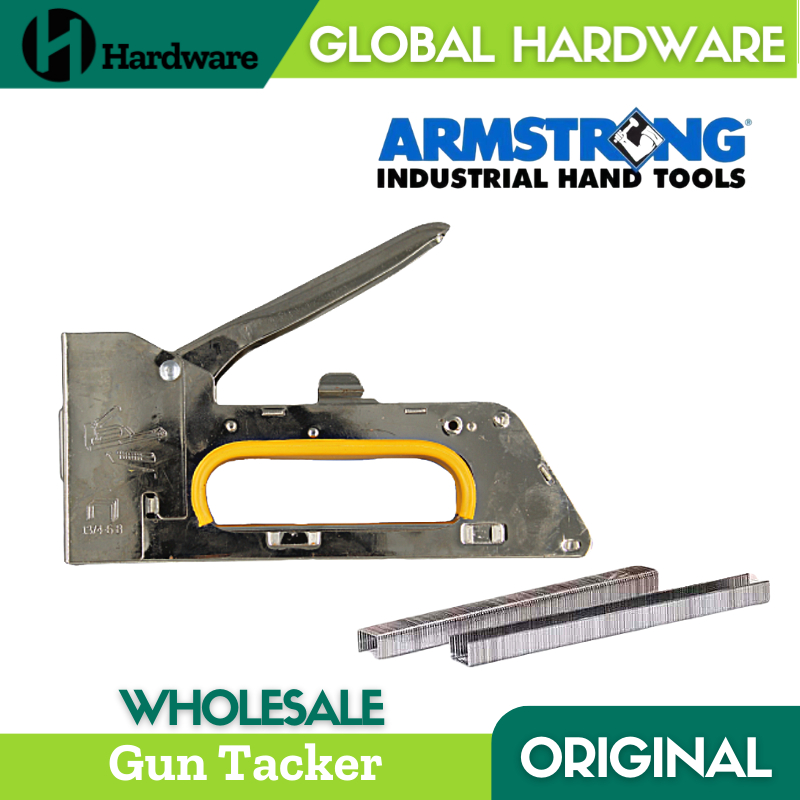 ARMSTRONG Heavy Duty Tacker Gun / Staple Wire Shopee Philippines