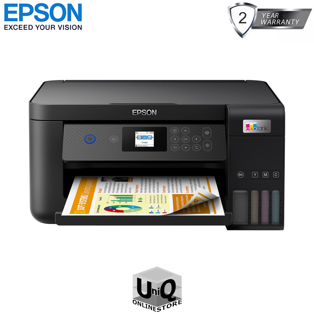 Epson A4 WiFi Duplex AllinOne Ink Tank Printer EcoTank L4260, WiFi