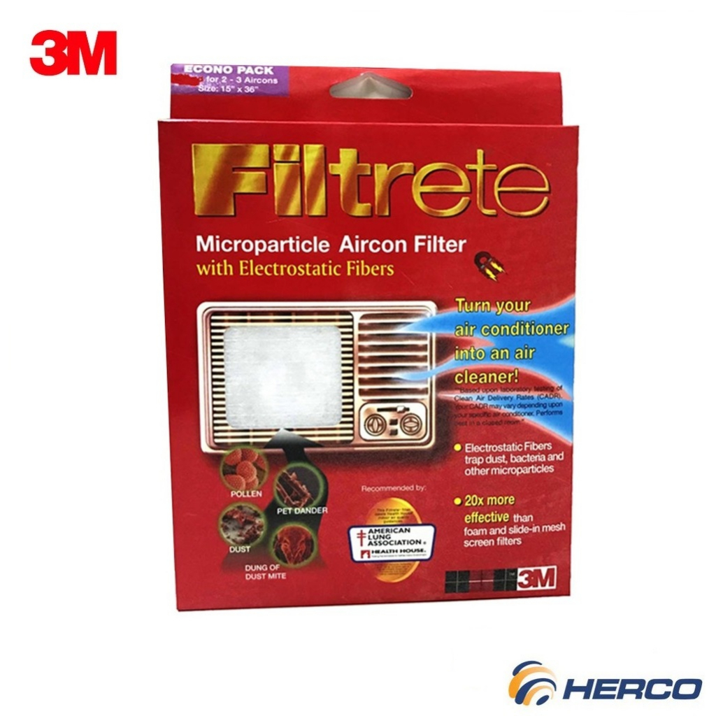 3M Filtrete Aircon Filter Econo Pack Shopee Philippines