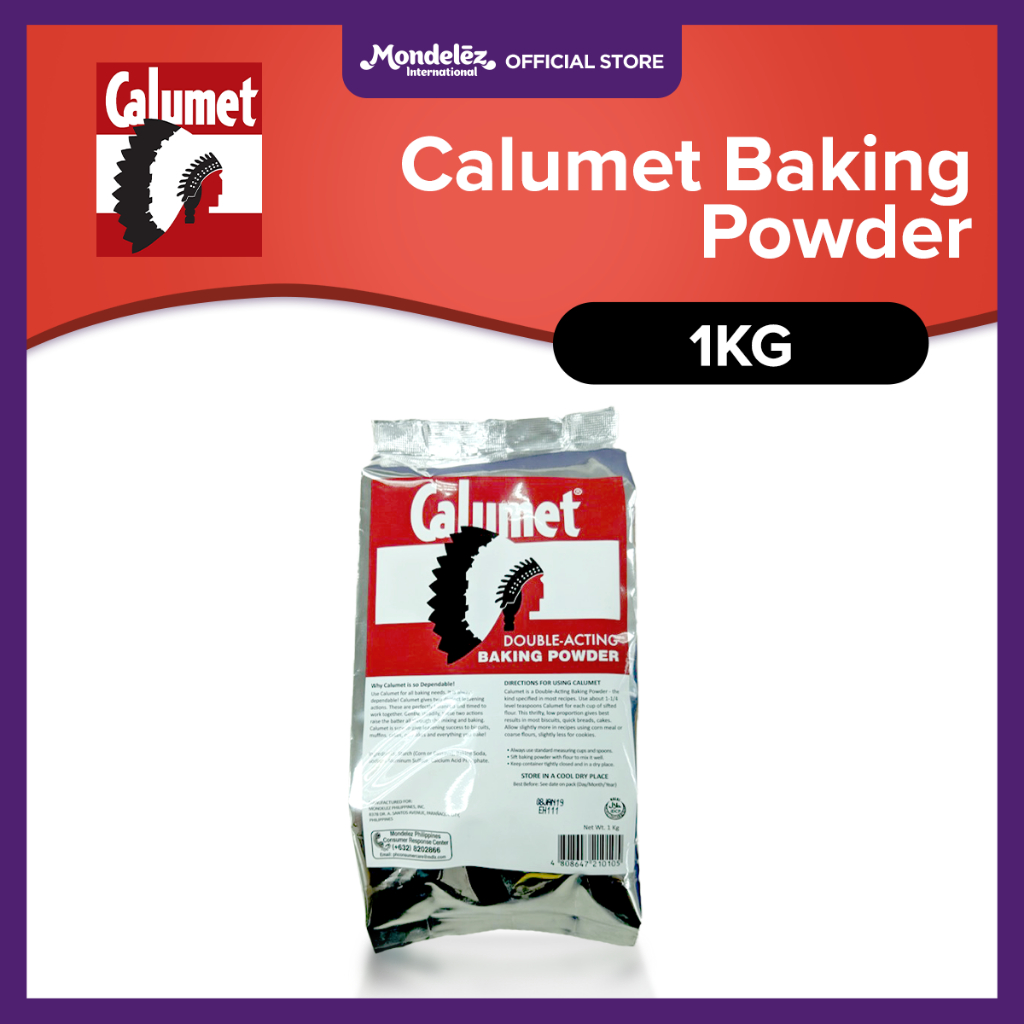 Calumet DoubleActing Baking Powder 1kg Shopee Philippines