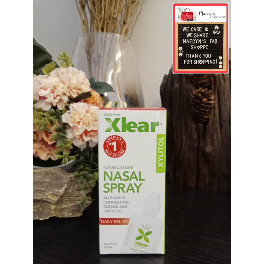 XLEAR NASAL SPRAY DAILY RELIEF SMALL Shopee Philippines