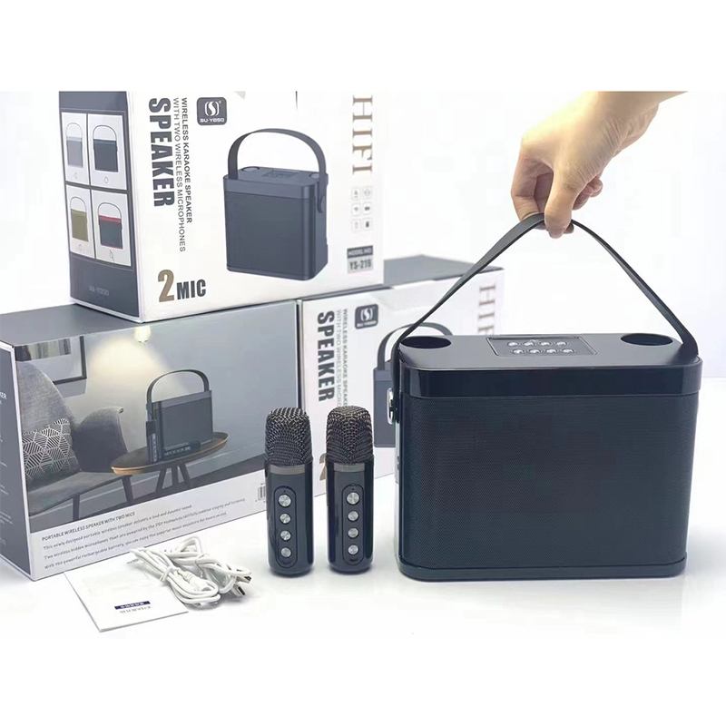 ACAI 3D Stereo Amplifier Speaker Wireless Bluetooth Dual Microphone ...