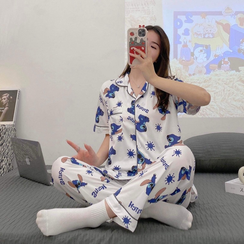 CHIMERA Cute Animal Series Korean Terno Cotton Shortsleeves and Pajama Set Shopee Philippines