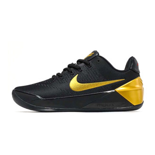 Kobe ad mid top black gold