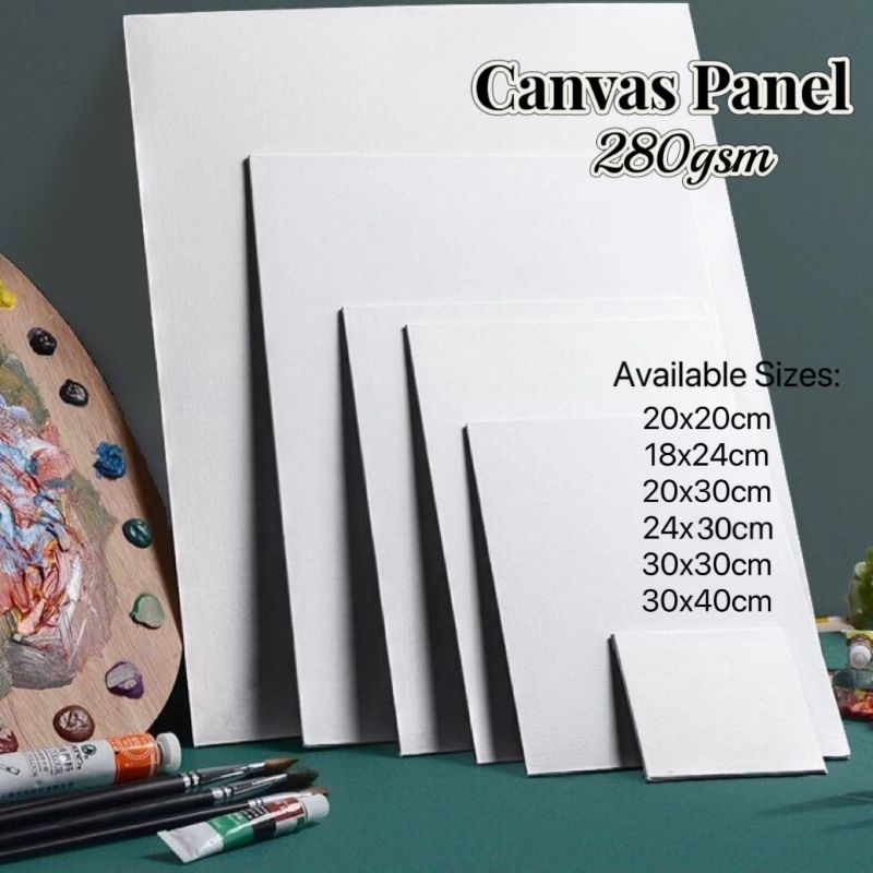 Gesso Primed Canvas Panel 280gsm Shopee Philippines