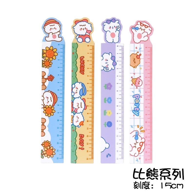 15cm Cartoon Soft Ruler Bendable Magnetic Measuring Ruler (Random ...