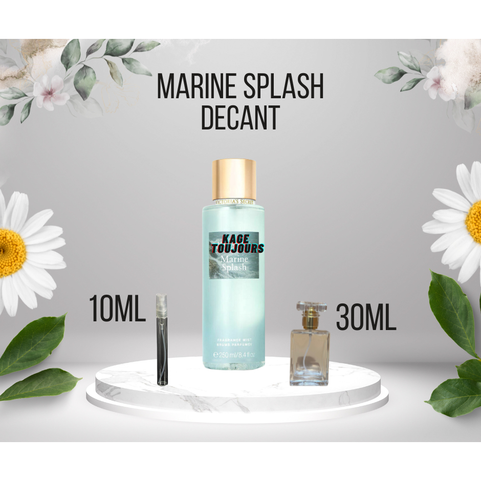 Marine Splash VS 10ml and 30ml DECANT/TAKAL Floral Aquatic Fragrance