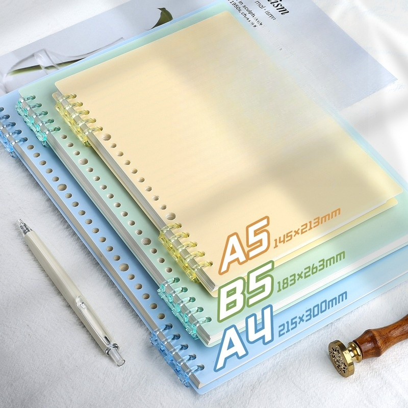 5 Holes LooseLeaf Plastic Ring Binder Ring Binding Spines Combs DIY