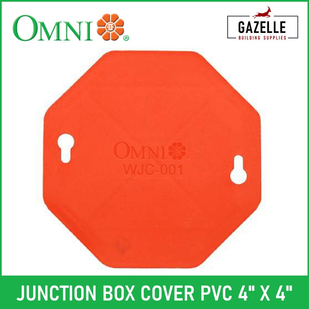 Omni Junction Box Cover PVC 4" x 4" WJC001 Shopee Philippines