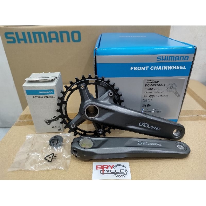 Deore on sale crankset 1x