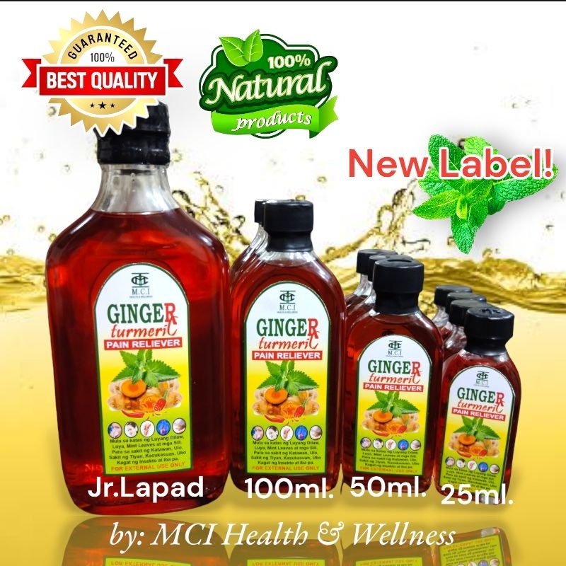 GINGER TURMERIC OIL (EXTRA HOT) Shopee Philippines