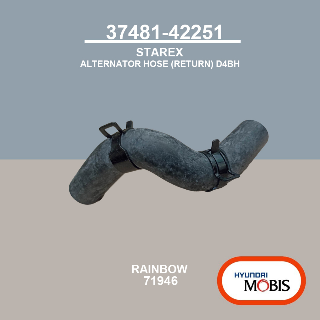 Alternator Hose (Return) for HYUNDAI Starex (D4BH) [Mobis Original ...