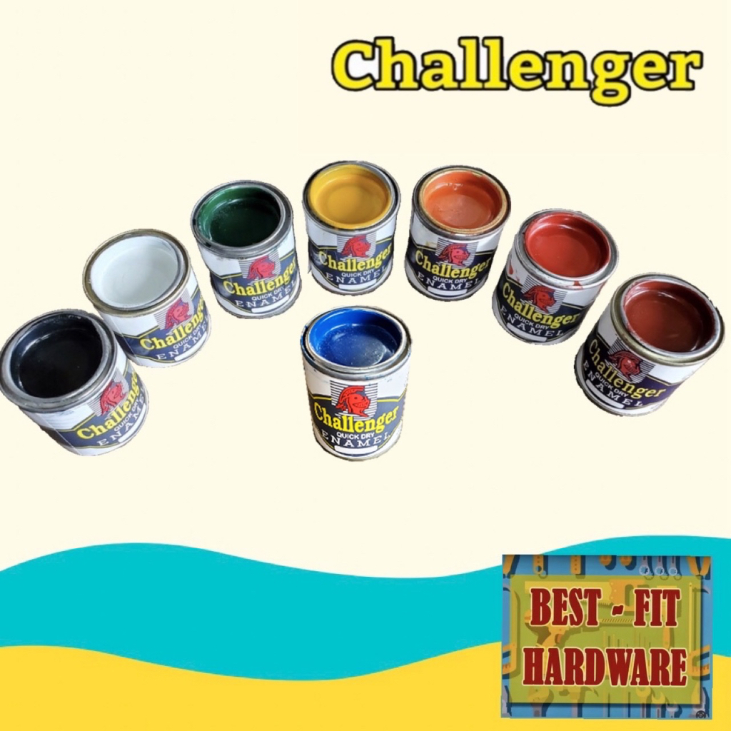 CHALLENGER Quick Dry Enamel Paints PER CAN / WHOLESALE Shopee Philippines