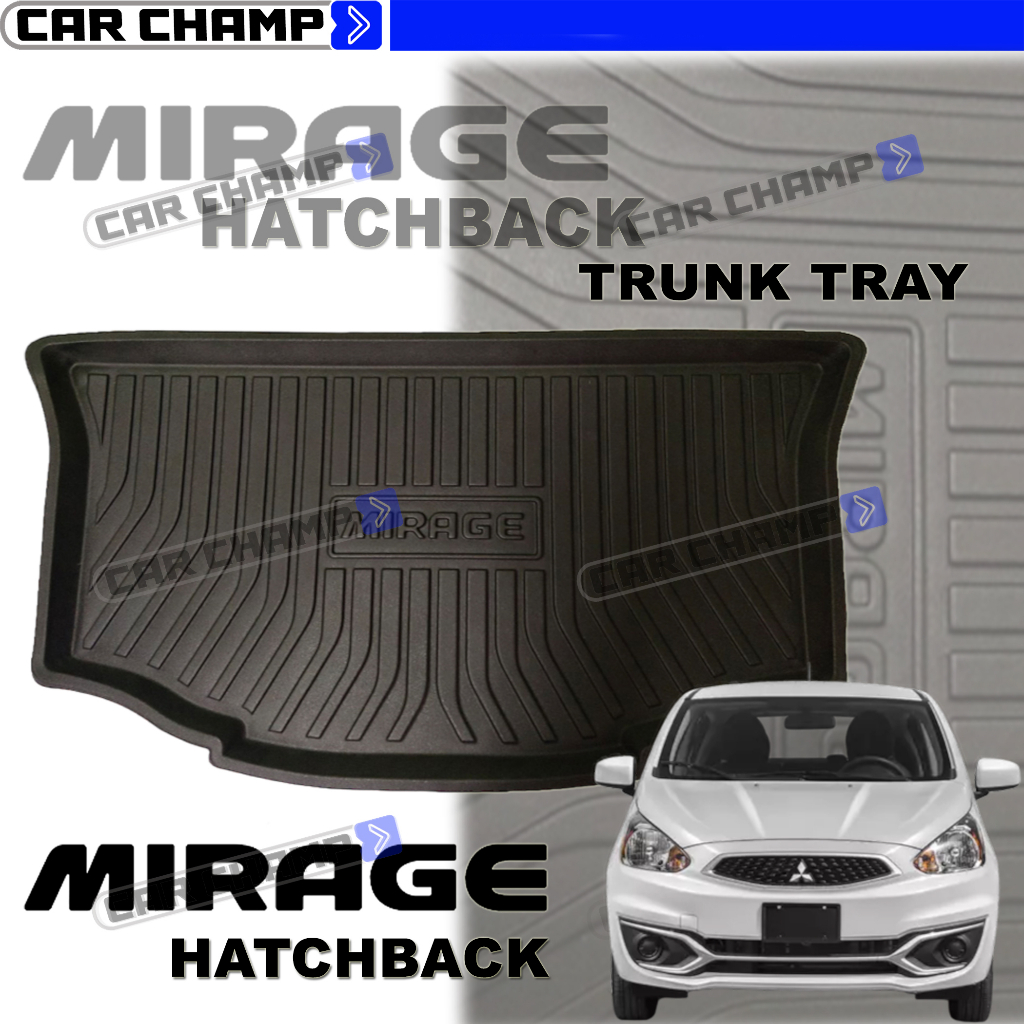 Mitsubishi Mirage Hatchback (2014 - 2026) Trunk Tray