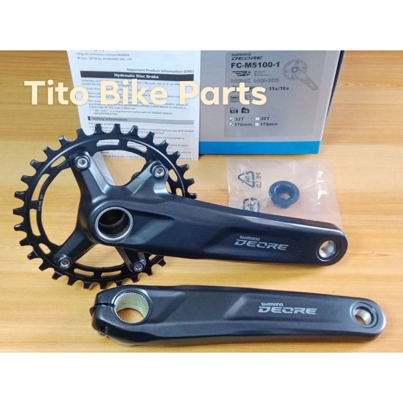 SHIMANO DEORE M5100 CRANK 1x | Shopee Philippines