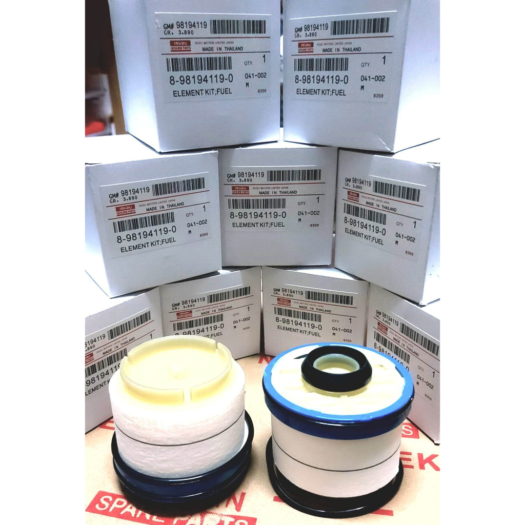 Fuel Filter [8981941190] Isuzu Dmax [20122020] and Isuzu MuX [2014