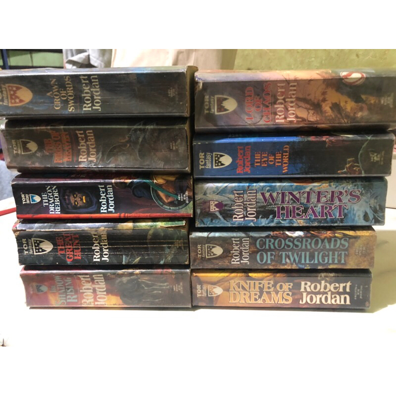 The wheel of time book series (10 books) | Shopee Philippines