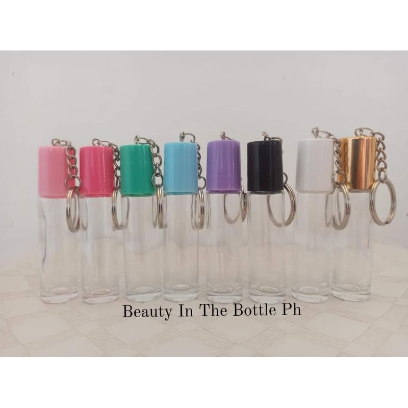 10ML KEYCHAIN EMPTY ROLLER BOTTLE(10PCS) Shopee Philippines