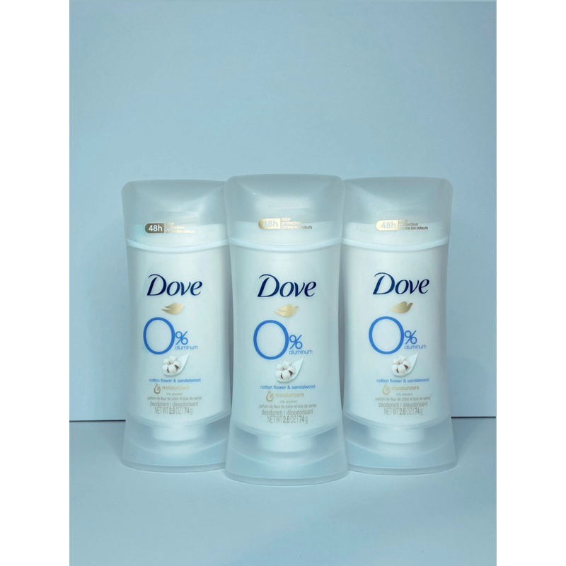 Dove Zero 0 Aluminum Cotton Flower & Sandalwood Shopee Philippines