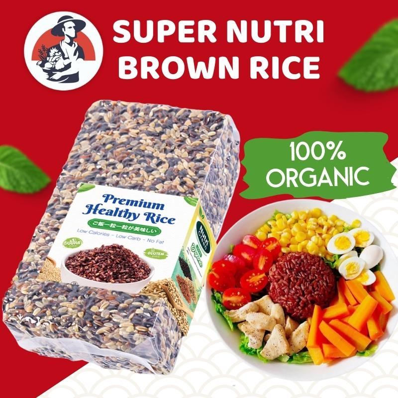 Brown rice for diet super nutri rice mixed 5 nutrition rice multi grain