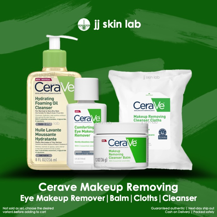 CeraVe Makeup Removing Cleansing Balm Comforting Eye Makeup Remover