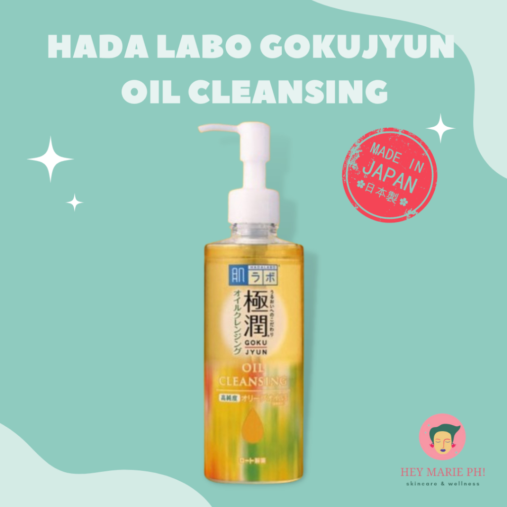 Rohto Hada Labo Gokujyun Facial Skincare Oil Cleansing Makeup Remover