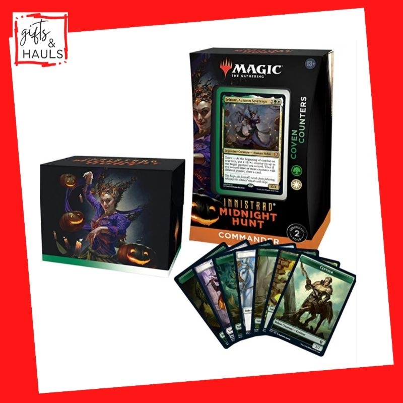 Magic: The Gathering Innistrad: Midnight Hunt Commander Deck MTG ...